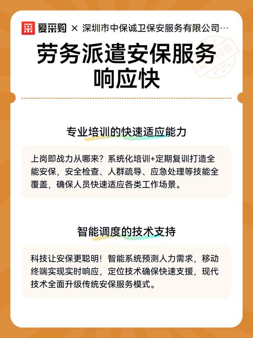 劳务派遣安保服务响应快